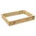 Rectangular Wooden Raised Bed